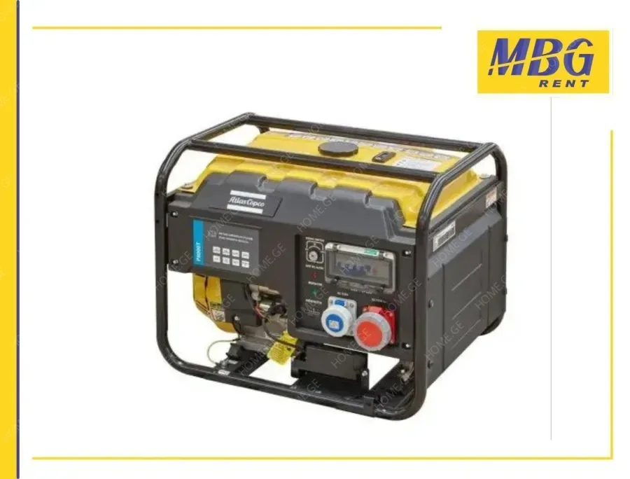ქირავდება გენერატორები: ALTAS COPCO P8000 და ALTAS COPCO P8000T