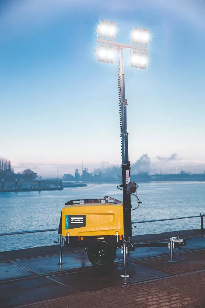Atlas Copco HiLight V5+ – ქირავდება სანათი კოშკურა (LED)