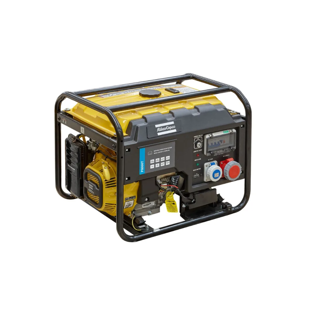 Atlas Copco P8000T – ქირავდება გენერატორი – 6.5 kW