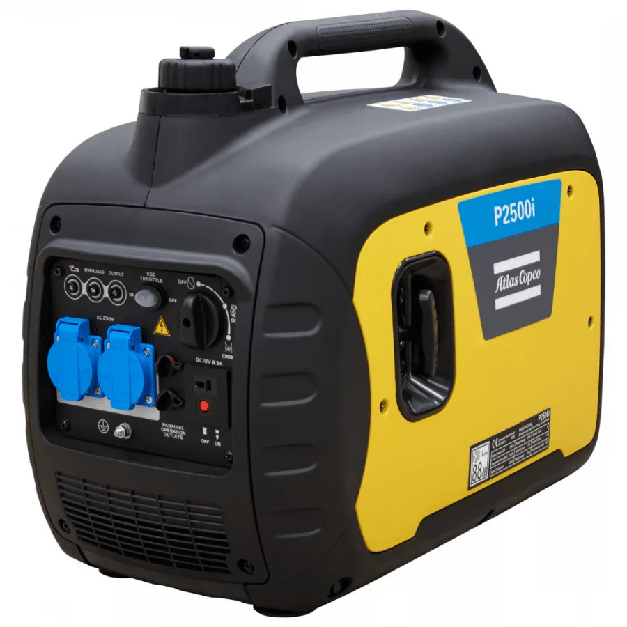 Atlas Copco P2500i – ქირავდება ინვერტორული გენერატორი – 2.3 kW