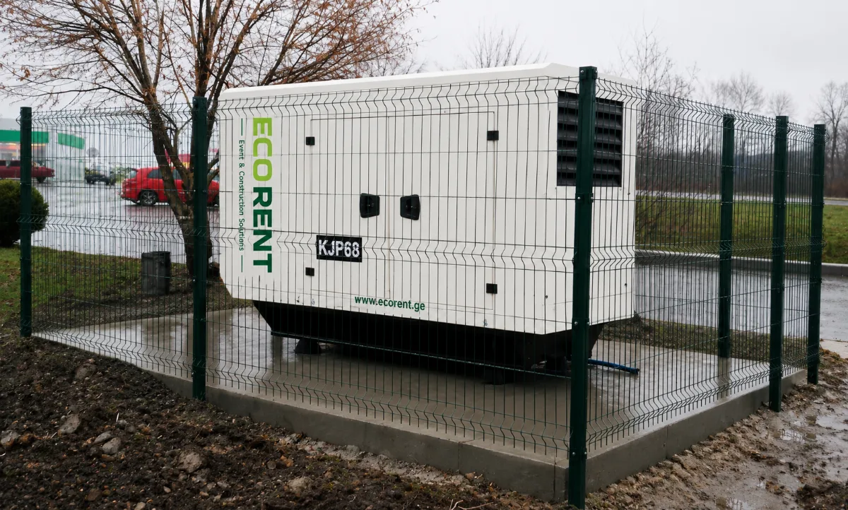KJ POWER 110 kVA – ქირავდება დიზელ გენერატორი – 80 KW