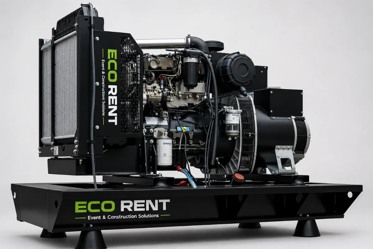 KJ POWER 110 kVA – ქირავდება დიზელ გენერატორი – 80 KW