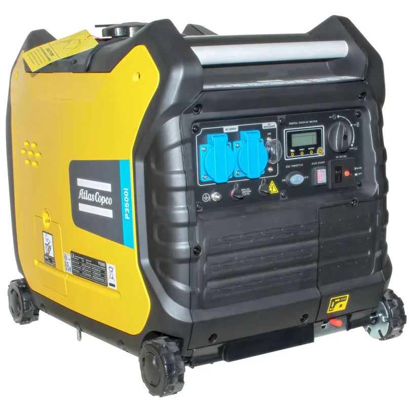 Atlas Copco P3500i – ქირავდება ინვერტორული გენერატორი – 3.0 kW