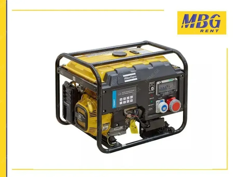 ქირავდება გენერატორები: ALTAS COPCO P8000 და ALTAS COPCO P8000T