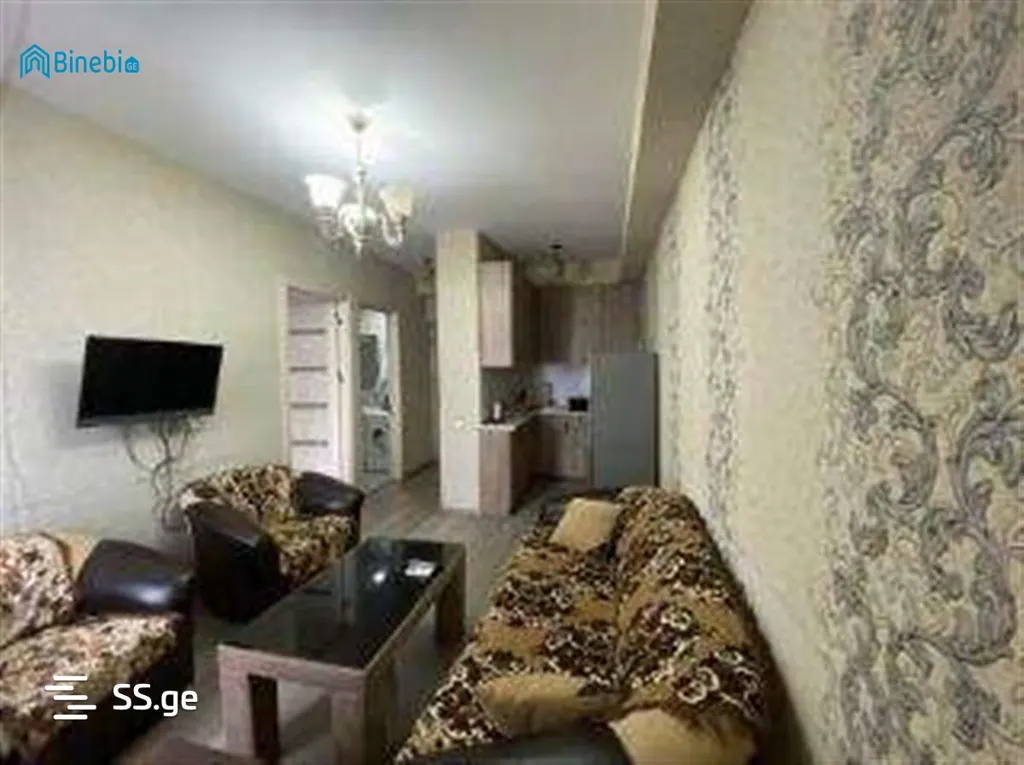 ქირავდება დღიურად 1 ოთახიანი ბინა