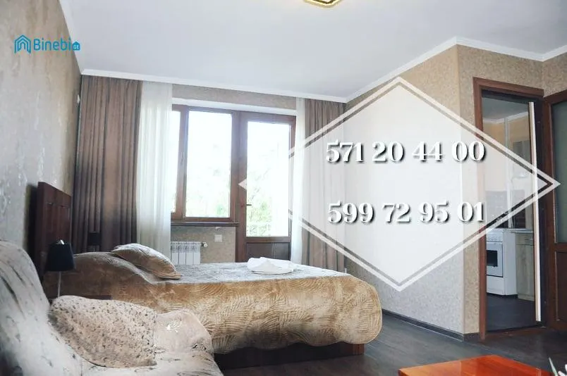 ქირავდება დღიურად 2 ოთახიანი ბინა