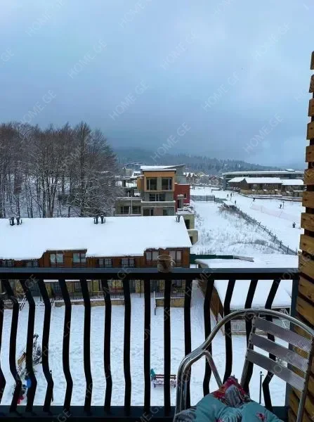 ქირავდება ბინა დღიურად, 2 ოთახიანი, ახალი აშენებული, ბორჯომი, ბაკურიანი