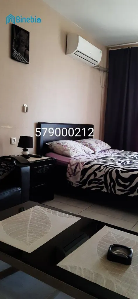 ქირავდება დღიურად 1 ოთახიანი ბინა