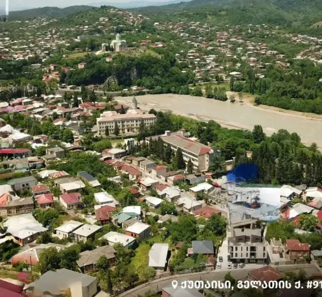 ქირავდება ბინა დღიურად, 1 ოთახიანი, ახალი აშენებული, ქუთაისი, მწვანეყვავილა